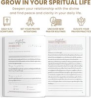 Personnalisé Gratitude Journal Prière Journal A5 Cahier Quotidien avec Bande Élastique Ruban Signet