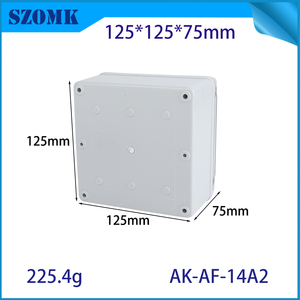 125x125x75mm ngã ba điện tử bao vây hộp ABS nhựa vít IP67 không thấm nước Hộp thiết bị đầu cuối với PC bìa trong suốt - Product Image 2