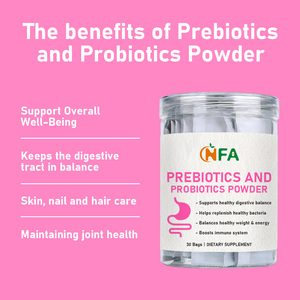 Private Label Service Prebiotics and Probiotics Powder 30 Bags Dietary Supplement For Gut Health Support - Product Image 4