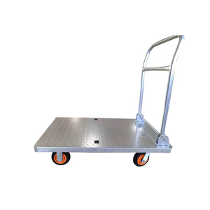 Plataforma móvil portátil OEM, camión de mano, carro de transporte de aluminio y acero plegable, cuatro ruedas para compras, almacenamiento de plástico - Product Image 1