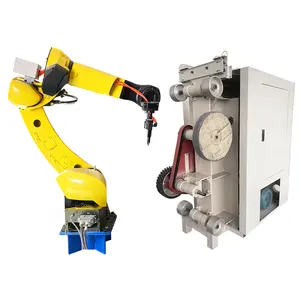 Automatic Metal Buffing Machine Watch Polishing Lapping Machine Faucet Polishing Robot