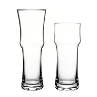 Vaso Clásico para Cerveza Pilsner de Trigo, Hecho a Mano, Soplado a la Boca, con Logotipo Personalizado, Estilo Americano, Múltiples Tamaños, Engrosado y Pesado
