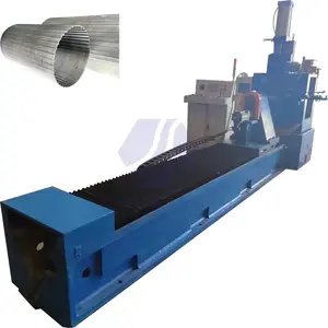 Factory Outlet Wedged Wire Screen Making Machinery Johnson Pipe Filter Tube Mineral Sieve Griddle Mesh Welding Machine