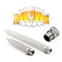 Filtre à bière Bazooka en acier inoxydable à mailles de 300 microns, filtre à houblon