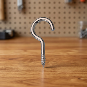 Steel C-shaped Zinc Plated Silver Screws 4.3x60mm ISO 9001 Certified for Hanging Lights <b>Curtains</b> and Other Household Items - Product Image 3