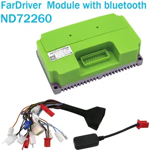 Fardriver ND72260 48V-72V 80A 1-2KW DC正弦波電動スクーター用プログラミングデバッグ用モーターコントローラー 中国製 - Product Image 1