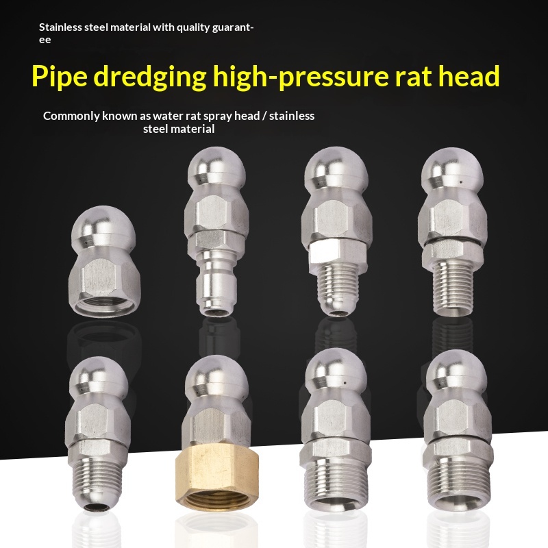 Stainless Steel Cleaning Button Nose Female