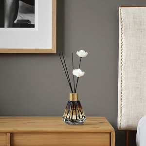 Bán buôn Gradient khuếch tán màu chai rỗng 60ml kim cương hình sậy khuếch tán chai với nắp vặn Vàng - Product Image 4