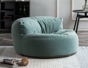 Influencer Indoor Home Nook Pink Large EPS Velvet Lazy Floor Sofa Lounge <strong>Bean</strong> <strong>Bag</strong> - Product Image 5