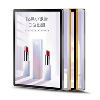 Taille personnalisée A0/A1/A2/A3/A4/A5 clip ouvert cadre d'affiche en aluminium cadre photo signe A3 A4 cadre à pression d'affichage