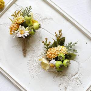 ดอกไม้ประดิษฐ์สำหรับงานแต่งงาน งานพรอม งานเลี้ยงประจำปี เข็มกลัดติดเสื้อ ดอกไม้ติดไหล่ ดอกไม้ติดข้อมือ - Product Image 4