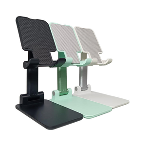 Support de téléphone portable pliable et réglable en ABS, flexible et inclinable pour bureau ou lit - Product Image 4