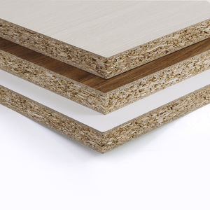 Giá thấp chất lượng cao 4x8 9mm 16mm 18mm đồ nội thất lớp trắng <span class=keywords><strong>melamine</strong></span> giấy phải đối mặt với ván dăm - Product Image 1