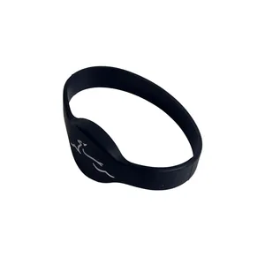 RFID Smart Waterproof Bracelet 13.56Mhz Read Only Chip Tag 1K S50 Access Control Key Badge ISO14443 Wristband