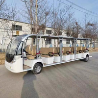 Voiture électrique de tourisme pour parcs à thème, fabriquée en Chine, 8, 14, 17, 20, 23 places