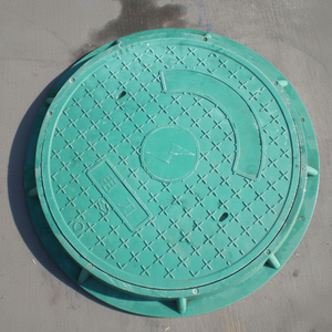 Nouveauté, couvercle de regard carré en fonte ductile de marque SG, double triangulaire, EN124 D400 pour produits routiers, origine CN - Product Image 1