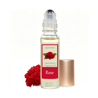 Huile de parfum roll-on Morden Class à la rose, parfum unisexe longue durée, vente en gros, huile de parfum roll-on pour homme et femme