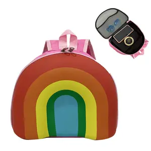 2024 haute qualité léger arc-en-ciel enfants sac à dos maternelle sac d'école beignet mignon sac à dos