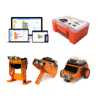 WeeeBot Kit de Robot STEM 3 en 1 con Control Remoto de Metal, Programación DIY Weeecode, Educación Infantil, Placas Maker, Tipo ESP8266, Regalo