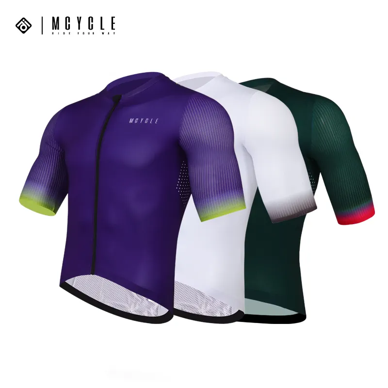 Mcycle vendita calda abbigliamento da bici abbigliamento da ciclismo bavaglino da ciclismo personalizzato Set di maglie da ciclismo in Jersey traspirante corto