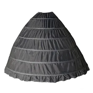 Hoge Kwaliteit Baljurk Crinoline 6 Hoop Petticoat Voor Trouwjurk