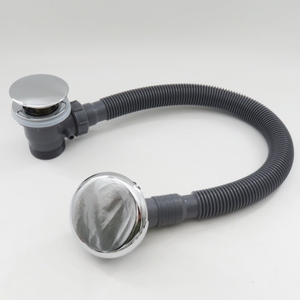 Accessoires <span class=keywords><strong>de</strong></span> tuyauterie <span class=keywords><strong>de</strong></span> vidange <span class=keywords><strong>de</strong></span> <span class=keywords><strong>baignoire</strong></span> <span class=keywords><strong>de</strong></span> salle <span class=keywords><strong>de</strong></span> bain - Robinet <span class=keywords><strong>de</strong></span> vidange rotatif en cuivre et plastique - Raccords flexibles <span class=keywords><strong>pour</strong></span> dispositif <span class=keywords><strong>de</strong></span> décharge d'eau - Product Image 3