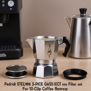 Juego de guarniciones y filtro para cafetera de 10 tazas, 3 piezas, 02CF039 RG1 - Product Image 3