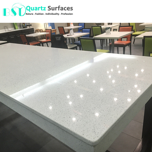 Trắng <span class=keywords><strong>Sparkle</strong></span> <span class=keywords><strong>Quartz</strong></span> đá slab với bạc kim loại calcatta vàng thạch anh 6mm-30mm dày calacatta Trắng - Product Image 1