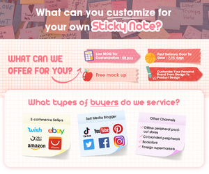 Nhà Máy Bán buôn tùy chỉnh trong suốt thiết kế đặc biệt notepad danh sách tạp hóa mua sắm để làm danh sách phim hoạt hình Memo Pads - Product Image 6