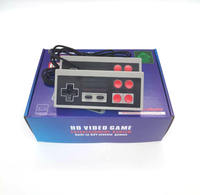 Vente flash - Console de jeux rétro classique HD 8 bits avec 4 boutons, mini système de jeu intégré avec 621 jeux, cadeau festif