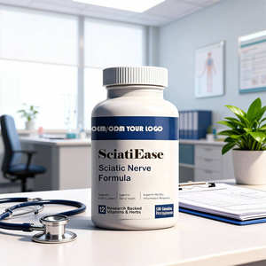 Cápsulas de Ácido Alfa Lipoico OEM/ODM, Suplemento <span class=keywords><strong>para</strong></span> el Apoyo de la Salud del Nervio Ciático, Ácido Alfa Lipoico, Vitamina, 120 Cápsulas - Product Image 1