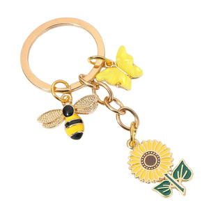 พวงกุญแจโลหะผสมสังกะสีเคลือบ 2 มิติ ออกแบบโลโก้และชื่อตามสั่ง น้ำหนักเบา รูปทรงตามสั่ง ของที่ระลึก ของขวัญสั่งทำ - Product Image 3