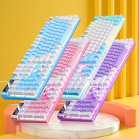 Wholesale K500 Wired Gaming Keyboard, Mechanical Feel, rainbow Backlighting, Supports OEM/ODM.