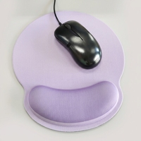 Tapis de souris en caoutchouc personnalisé AiLong Gradient pour femme avec repose-poignet cylindrique pour usage au bureau en stock