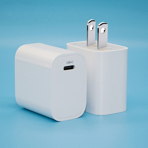 Caricabatterie da Muro Compatto di Qualità a Prezzo Conveniente con Spina USA, PD 20W Tipo <span class=keywords><strong>C</strong></span>, Ricarica Rapida per Cellulari Apple e Android - Product Image 5