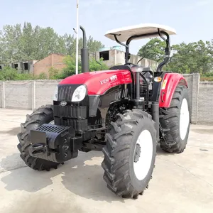 YTO 125 hp 4WD tractor,Farm Tractor YTO 1254 With Sunshade