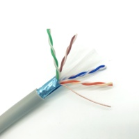 Câble Réseau Blindé STP FTP CAT6 Certifié LAN Cat6 SFTP Certifié CE Gaine LSZH 0.56mm 1000Ft