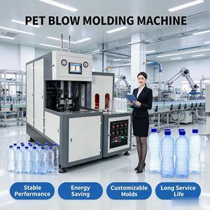 Machine de fabrication de fûts par extrusion-soufflage pour fût double anneau en plastique HDPE de 220 L pour produits chimiques - Product Image 1