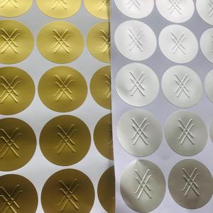 Étiquettes d'emballage personnalisées Autocollants en relief en feuille d'or Autocollants de logo imprimés sur feuille pour enveloppes - Product Image 6