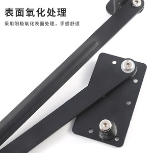 Flip Down Table Accessories With Glue Groove Center Opening Cold Rolled Steel <b>Space</b> <b>Saving</b> For Bar Counter <b>Desk</b> - Product Image 4