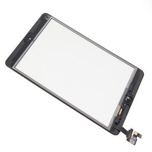 แผงหน้าจอกระจกด้านหน้าด้านนอกสำหรับ iPad mini1 A1432 A1454 A1455แท็บเล็ตแบบสัมผัส