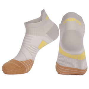 Chaussettes de course à la cheville avec logo personnalisé, cousues à la main, résistantes à l'usure, chaussettes de cheville de haute qualité - Product Image 5
