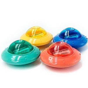 Lot de papeterie mini UFO de dessin animé en gros – Taille standard, créatif pour enfants, taille-crayon à double trou, modèle non électrique - Product Image 1