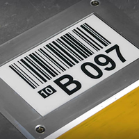 Étiquettes d'étagère imperméables de 50*80mm pour étiquettes d'emplacement d'entrepôt de détail autocollants de 2*3.15 pouces étiquettes de support d'entrepôt haute visibilité