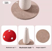 Árbol para Gatos Vertical Moderno de Lujo, 2 Niveles, Postes Rascadores de Sisal, Base Antideslizante, Ecológico y Duradero, Fácil de Montar, en Caja