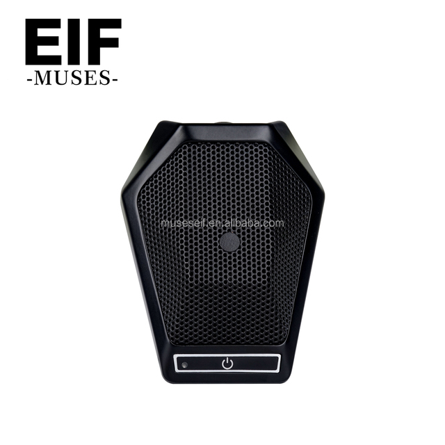 Boundary Microphone Featuring Uni Direction and 48V Phantom Power Super Cardioid Condenser for Conference, School, Etc.