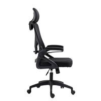 Accoudoir rabattable, appui-tête en bois, chaise de bureau ergonomique, de luxe, classique, en maille, à vendre