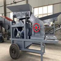 Concasseur robuste sur roues YDPZ1214-1860 : Usine mobile de 150 TPH pour le recyclage du calcaire et du béton