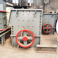 Broyeur de déchets monté sur roues, déchiqueteur de verre et de cendres pour usine de recyclage de la construction