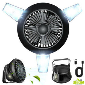 Ventilateur solaire rechargeable à vente chaude, <span class=keywords><strong>3</strong></span> LED, lampe de camping rotative à 180°, lanterne de camping, répulsif anti-moustiques, ventilateur de plafond, lampe de tente - Product Image 6